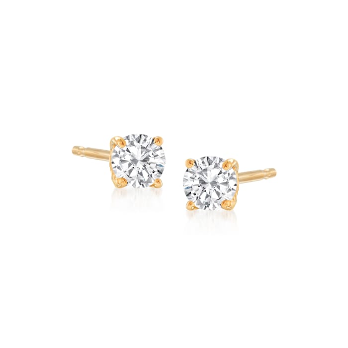 .25 ct. t.w. Diamond Stud Earrings in 14kt Yellow Gold