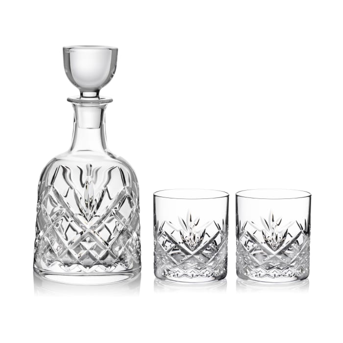 Marquise by Waterford Crystal &quot;Patterson&quot; Decanter and Tumbler Set