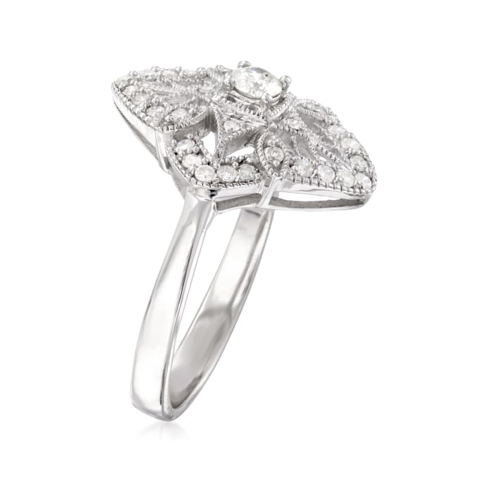 .49 ct. t.w. Diamond Ring in Sterling Silver | Ross-Simons