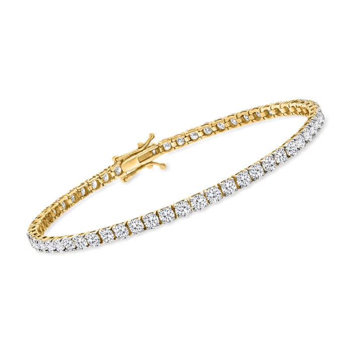 6.00 ct. t.w. Diamond Tennis Bracelet in 14kt Yellow Gold