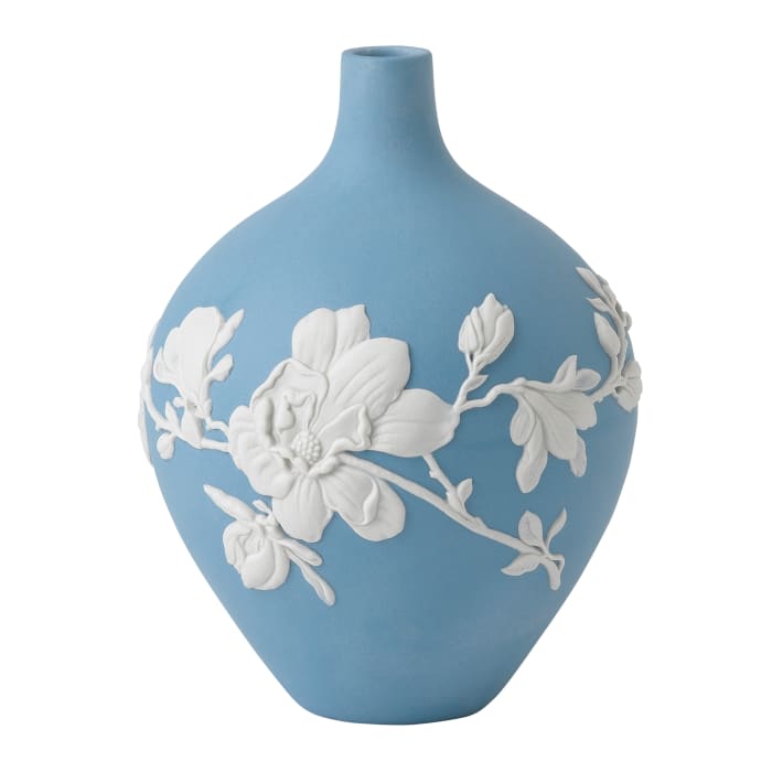 Wedgwood &quot;Magnolia Blossom&quot; Bud Vase