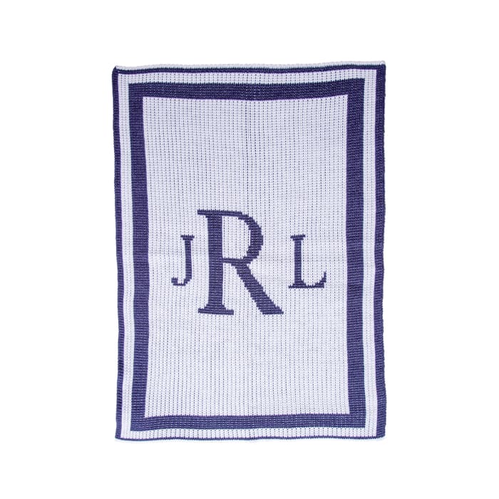 Child's Butterscotch Blankees Personalized Classic Monogram Blanket
