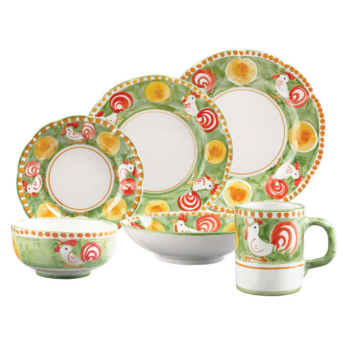 Vietri &quot;Campagna Gallina&quot; Dinnerware from Italy