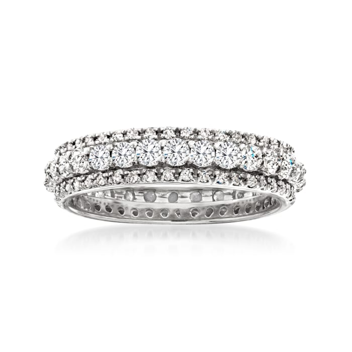 1.50 ct. t.w. Diamond Eternity Band in 14kt White Gold