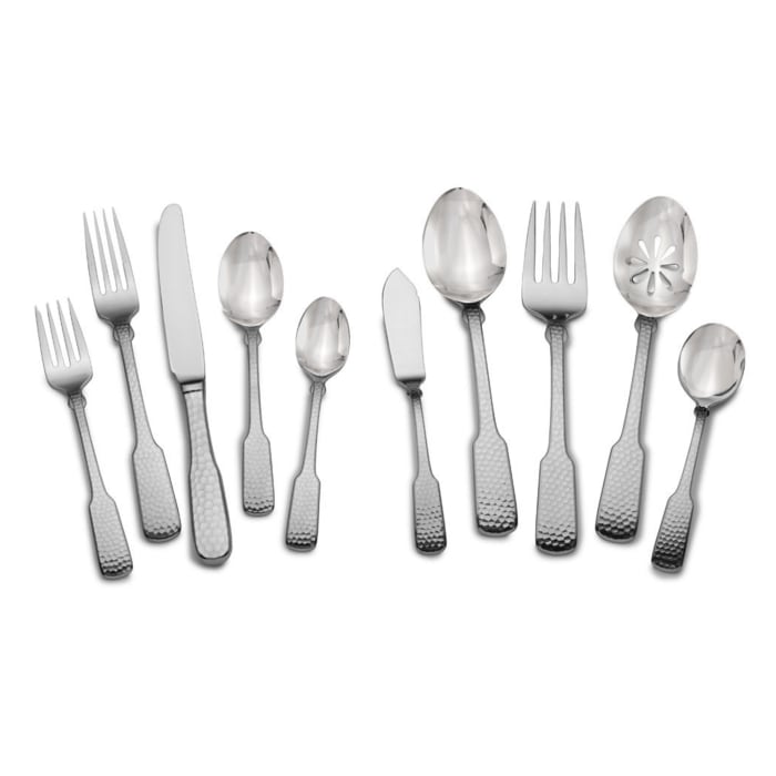 Towle &quot;Hammersmith&quot; 45-pc. Service for 8 18/10 Stainless Steel Flatware Set