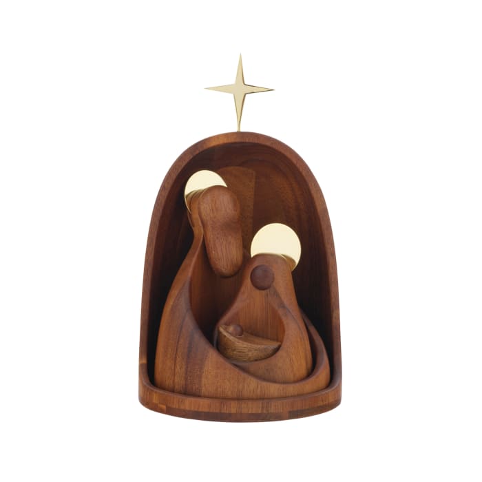 Nambe Nested Nativity Figurine Set | Ross-Simons