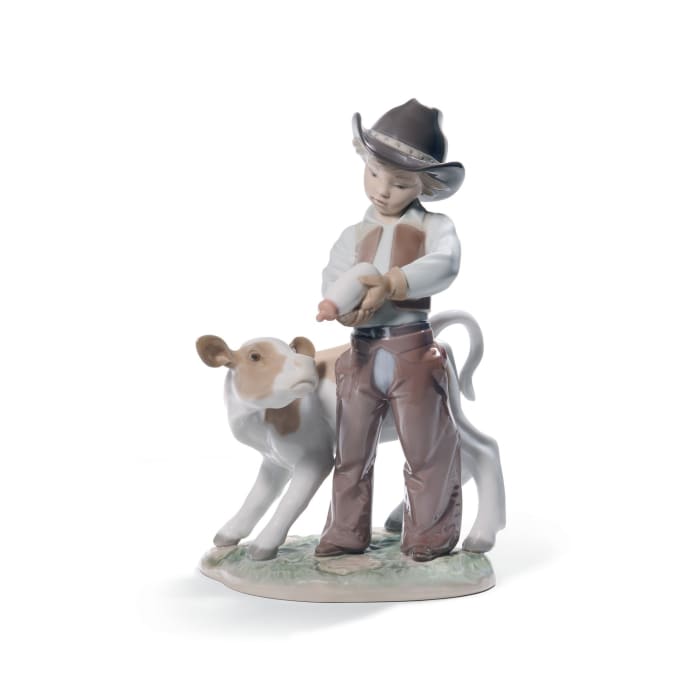 Lladro &quot;Cowboy&quot; Porcelain Figurine